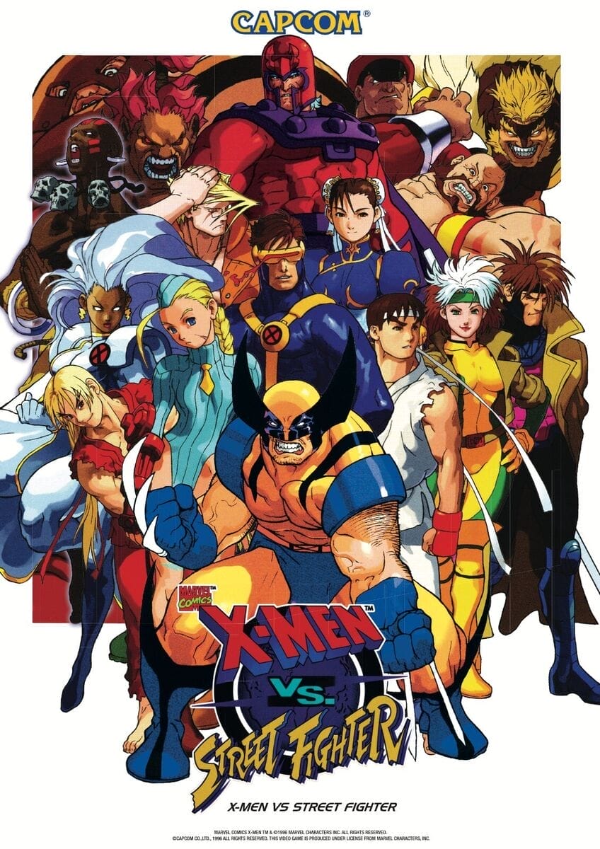 X-Men vs Street Fighter
