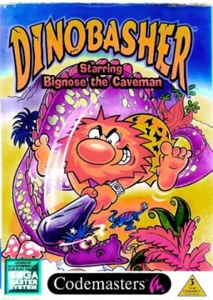 Dinobasher com Bignose o Homem das Cavernas