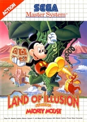 Land of Illusion com Mickey Mouse
