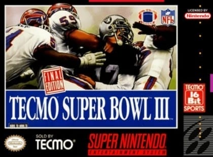 Tecmo Super Bowl III: Edição Final